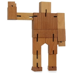 Cubebot - Small - Natural -Plus gros. Mieux. Magasin de jouets. cubebotmoyen99