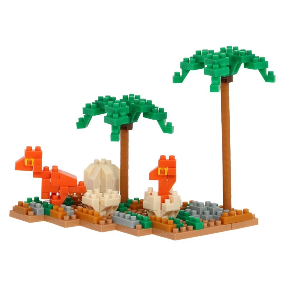 Nanoblock - Hatching Tyrannosaurus Rex - NBC 366 5 Nanoblock - Hatching Tyrannosaurus Rex - NBC 366 – Image 3