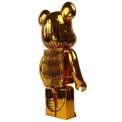 1000% Bearbrick Garfield Gold Chrome -Plus gros. Mieux. Magasin de jouets. gartf chrom 3