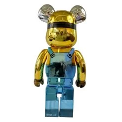 1000% Bearbrick Minion Kevin Chrome Ver. -Plus gros. Mieux. Magasin de jouets. kevin 1000 chrome 4