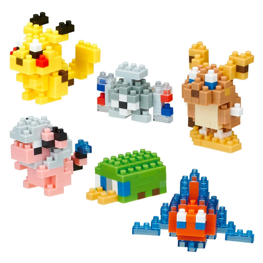 Nanoblock - Pokemon Mininano Electric - NBMC 08B 3 Nanoblock - Pokemon Mininano Electric - NBMC 08B