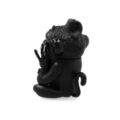 More Evil Monkeys - Black - Set De 3 Pièces -Plus gros. Mieux. Magasin de jouets. nomoremonkeysblackandgold63