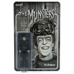 SUPER7 The Munsters - Hot Rod Herman (Grayscale) - ReAction Figures