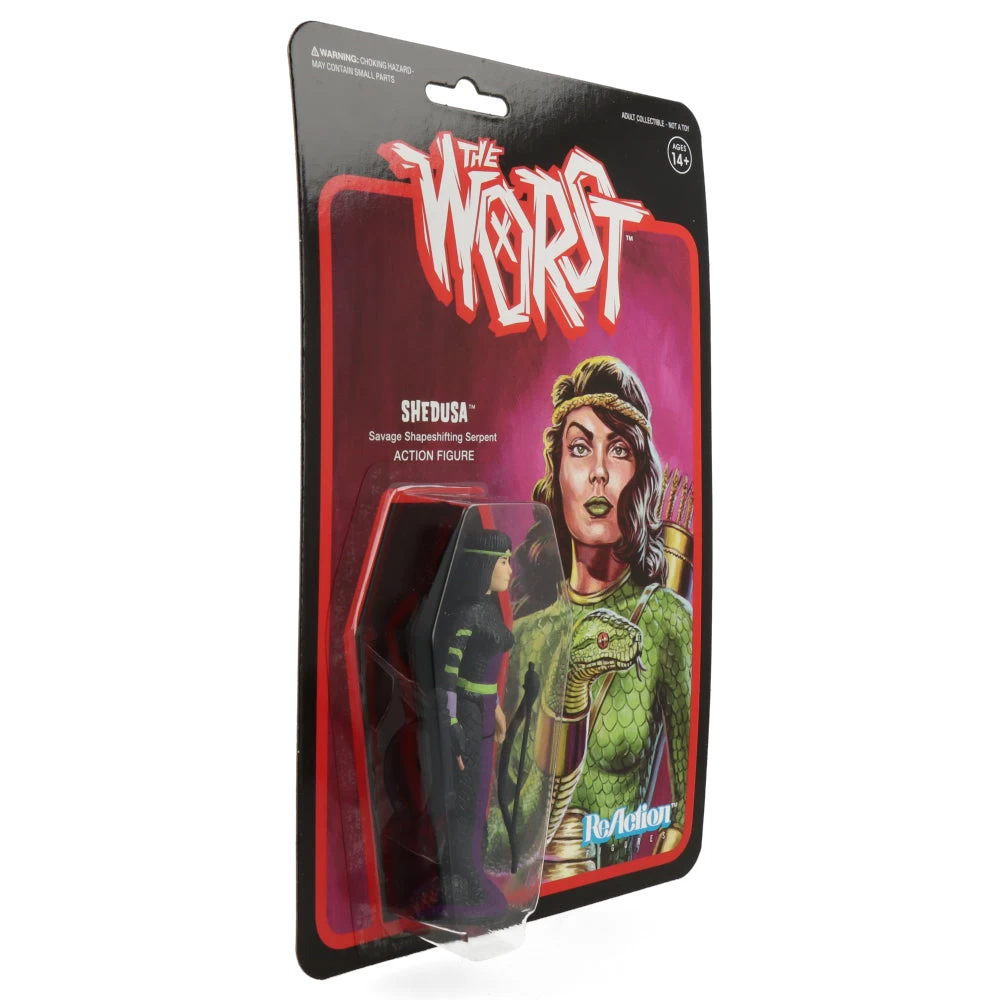 SUPER7 Snake Shedusa (Color 2) - The Worst - ReAction Figure 4 SUPER7 Snake Shedusa (Color 2) - The Worst - ReAction Figure – Image 2