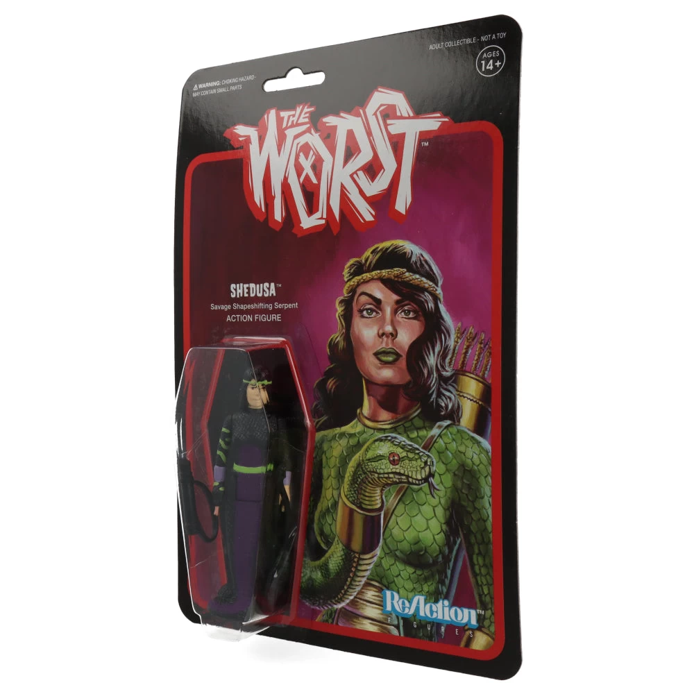 SUPER7 Snake Shedusa (Color 2) - The Worst - ReAction Figure 6 SUPER7 Snake Shedusa (Color 2) - The Worst - ReAction Figure – Image 4