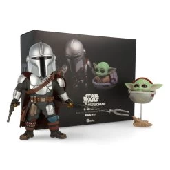 BEAST KINGDOM Star Wars The Mandalorian Figurines Egg Attack Action The Mandalorian & The Child -Plus gros. Mieux. Magasin de jouets. themandalorian grogueaa 11122