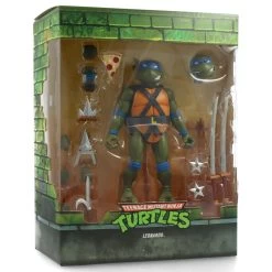 SUPER7 Leonardo - (Tortues Ninja - TMNT) Ultimate -Plus gros. Mieux. Magasin de jouets. tmntleonardo39