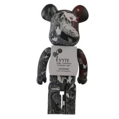 1000% Bearbrick X S'YTE X Junji Ito Uzumaki -Plus gros. Mieux. Magasin de jouets. uzumaki 1000 4